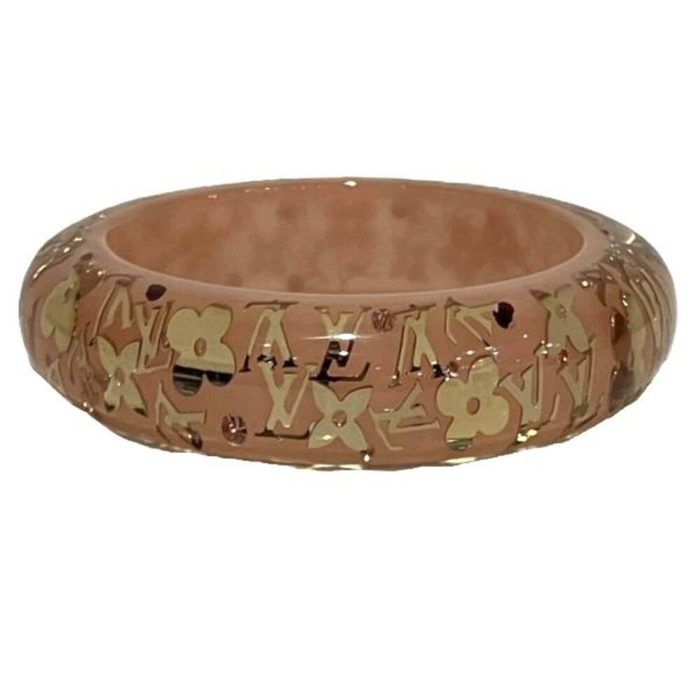 LOUIS VUITTON Pink Monogram Bracelet